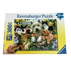Ravensburger “Happy Animal Buddies” XXL 300 Piece Jigsaw Puzzle Ages 9+